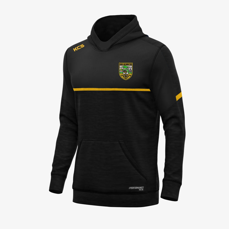 Rosemount GAA KCS Astro V2 Hoodie Black-Black Melange-Solid Amber Gold