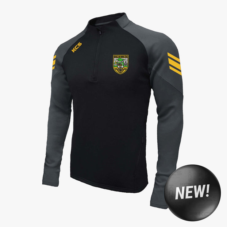 Rosemount GAA KCS Soul Quarter Zip Top Black/Graphite