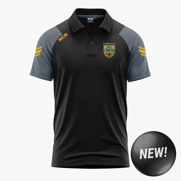 Rosemount GAA KCS Soul Polo Shirt Black/Graphite