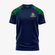 Shamrocks GAA Offaly KCS Apollo Tee Navy/Green