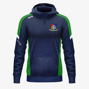 Shamrocks GAA Offaly KCS Helios Half Zip Hoodie Navy/Green/White