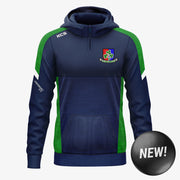 Shamrocks GAA Offaly KCS Helios Half Zip Hoodie Navy/Green/White