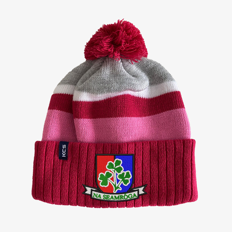 Shamrocks GAA Offaly KCS Porto Beanie - Pink, Grey