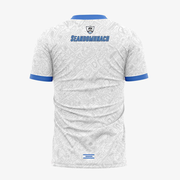 Shandonagh GAA Training Jersey - White / Sky