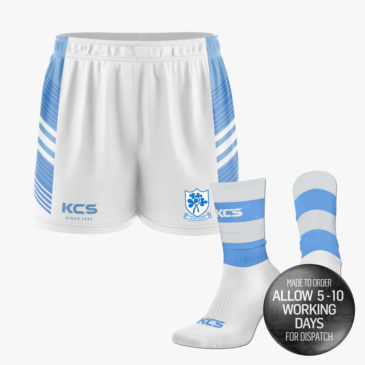 Cortoon Shamrocks Galway Shorts & Socks