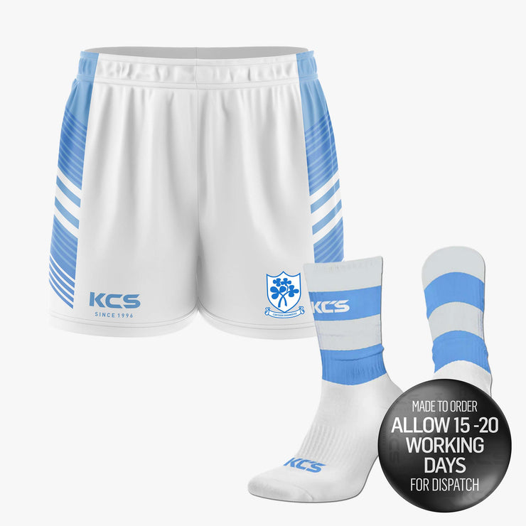 Cortoon Shamrocks Galway Shorts & Socks