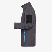 Coláiste Chiaráin Athlone KCS Sideline Jacket - Carbon/Sky Blue