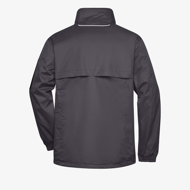 Tyrrellspass GAA KCS Sideline Jacket - Carbon/Sky Blue