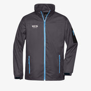 KCS Sideline Jacket - Carbon/Sky Blue