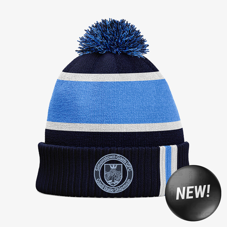 Simonstown Gaels GFC KCS Champion Beanie - Navy / Sky / White