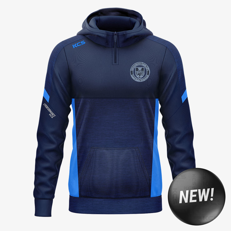 Simonstown Gaels GFC KCS Helios Half Zip Hoodie - Navy / Sky