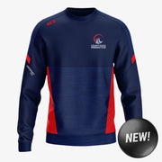 Sligo Swim Club KCS Helios Crew Neck Top Navy/Red