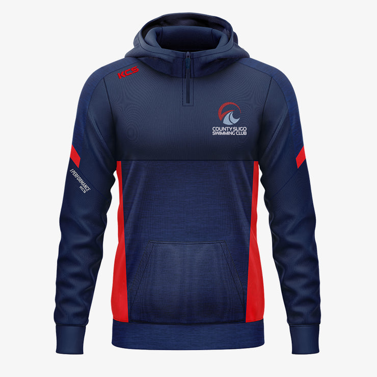 Sligo Swim Club KCS Helios Half Zip Hoodie Navy/Red