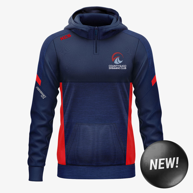 Sligo Swim Club KCS Helios Half Zip Hoodie Navy/Red