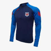 Abbeyknockmoy Hurling Club KCS Soul Quarter Zip Top Navy/Royal Blue
