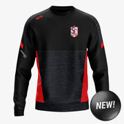 Spink Celtic FC KCS Helios Crew Neck Top Black/Red