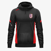 Spink Celtic FC KCS Helios Half Zip Hoodie Black/Red