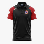 Spink Celtic FC KCS Soul Polo Shirt Black/Red