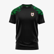 St. Brigid's GAA Roscommon KCS Apollo Tee Black/Green
