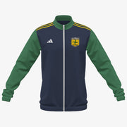 St. Brigid's Gaels Longford Adidas Club Anthem Zip Navy/Green/Gold