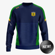 St. Brigid's Gaels Longford KCS Helios Crew Neck Top Navy/Green/Gold