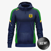 St. Brigid's Gaels Longford KCS Helios Half Zip Hoodie Navy/Green/Gold