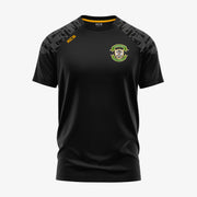 St. Brigids Camogie Club Westmeath KCS Apollo Tee Black/Graphite/Gold