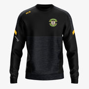 St. Brigids Camogie Club Westmeath KCS Helios Crew Neck Top Black/Black/Gold