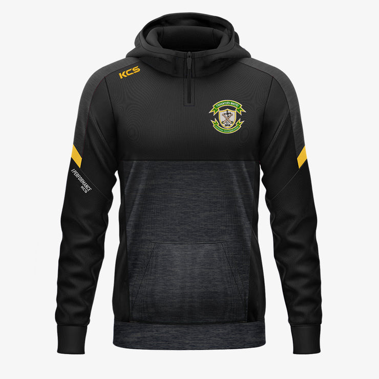 St. Brigids Camogie Club Westmeath KCS Helios Half Zip Hoodie Black/Gold