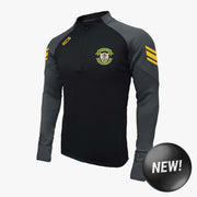 St. Brigids Camogie Club Westmeath KCS Soul Quarter Zip Top Black/Graphite