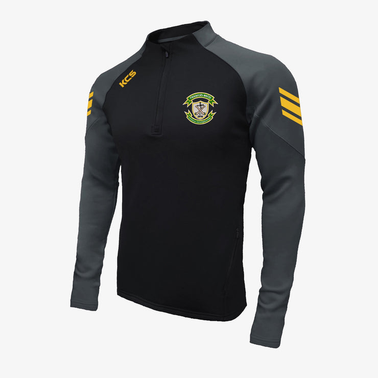 St. Brigids Camogie Club Westmeath KCS Soul Quarter Zip Top Black/Graphite