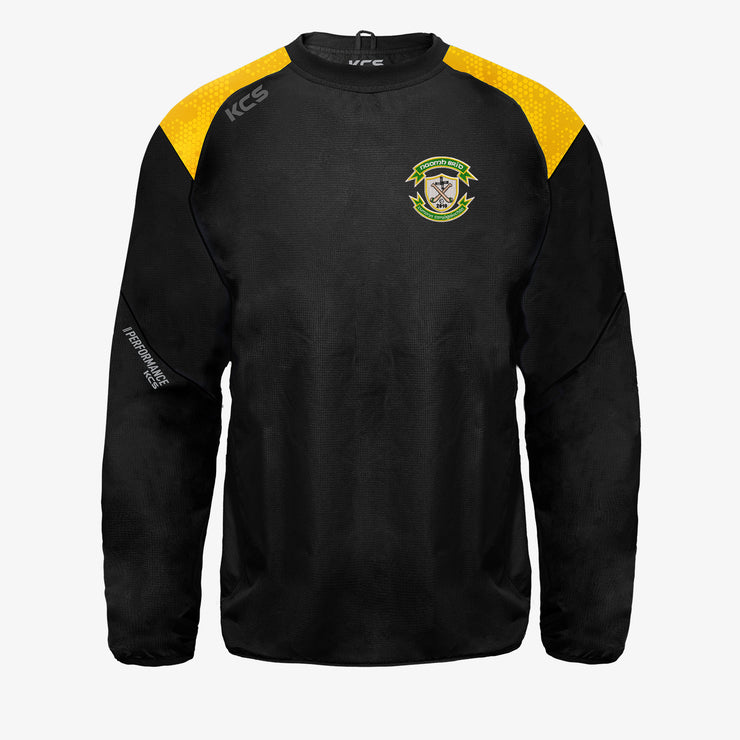St. Brigids Camogie Club Westmeath KCS Focus Windcheater Black/Gold
