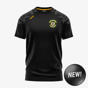 St. Brigids Hurling Club Westmeath KCS Apollo Tee Black/Graphite/Gold