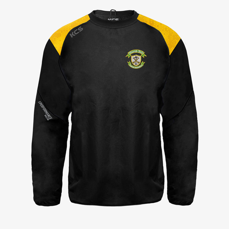 St. Brigids Hurling Club Westmeath KCS Focus Windcheater Black/Gold