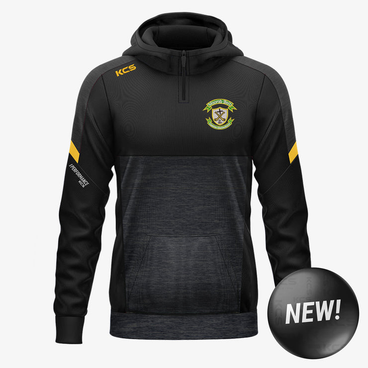 St. Brigids Hurling Club Westmeath KCS Helios Half Zip Hoodie Black/Gold