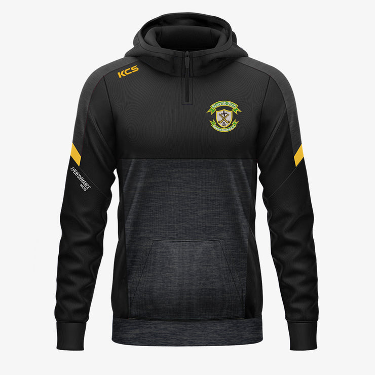 St. Brigids Hurling Club Westmeath KCS Helios Half Zip Hoodie Black/Gold