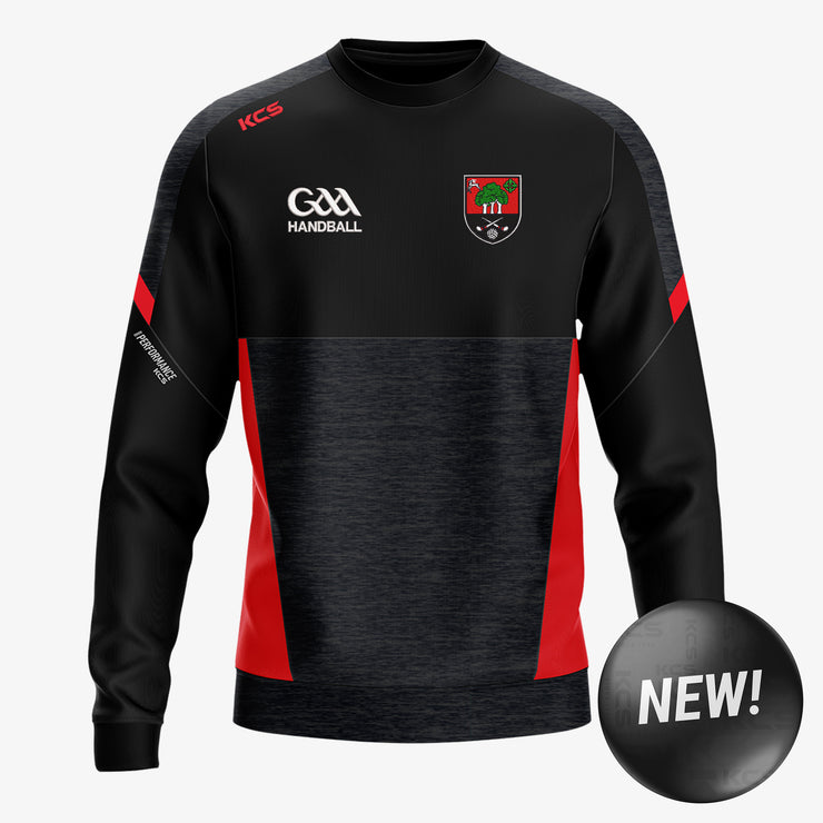 St. Mellans Handball Club KCS Helios Crew Neck Top Black/Red