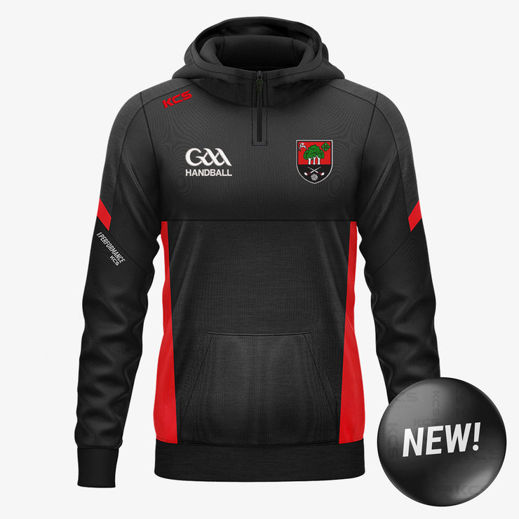 St. Mellans Handball Club KCS Helios Half Zip Hoodie Black/Red