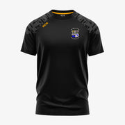St. Vincent's GAA Offaly KCS Apollo Tee - Black / Graphite / Gold