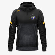 St. Vincent's GAA Offaly KCS Helios Half Zip Hoodie Black/Gold