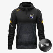 St. Vincent's GAA Offaly KCS Helios Half Zip Hoodie Black/Gold