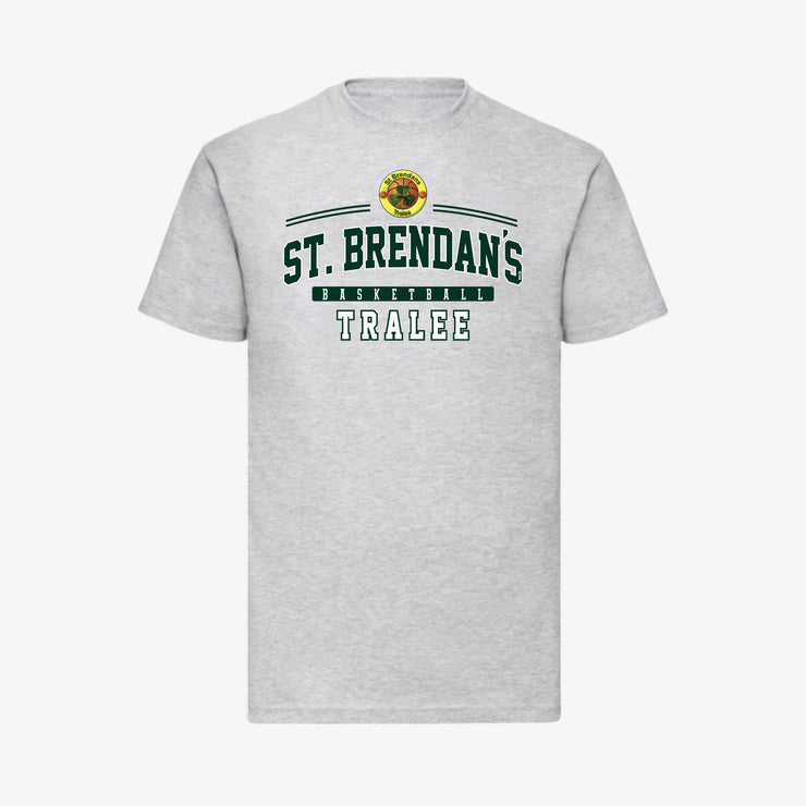 St Brendan’s Basketball Club KCS Detroit Tee - Grey