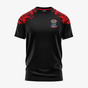 St Malachys GAA KCS Apollo Tee Black/Red