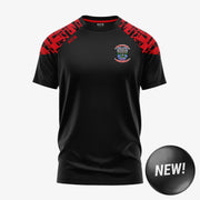 St Malachys GAA KCS Apollo Tee Black/Red
