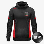 St Malachys GAA KCS Helios Half Zip Hoodie Black/Red