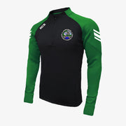 St Mary's Rochfortbridge GAA & LGFA KCS Soul Quarter Zip Top Black/Green