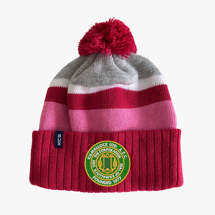 Kilmallock United AFC KCS Porto Beanie - Pink, Grey