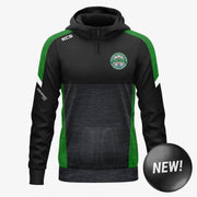St Oliver Plunketts Mullingar KCS Helios Half Zip Hoodie Black/Green/White