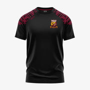 St Vincent's Longford GAA KCS Apollo Tee Black/Maroon