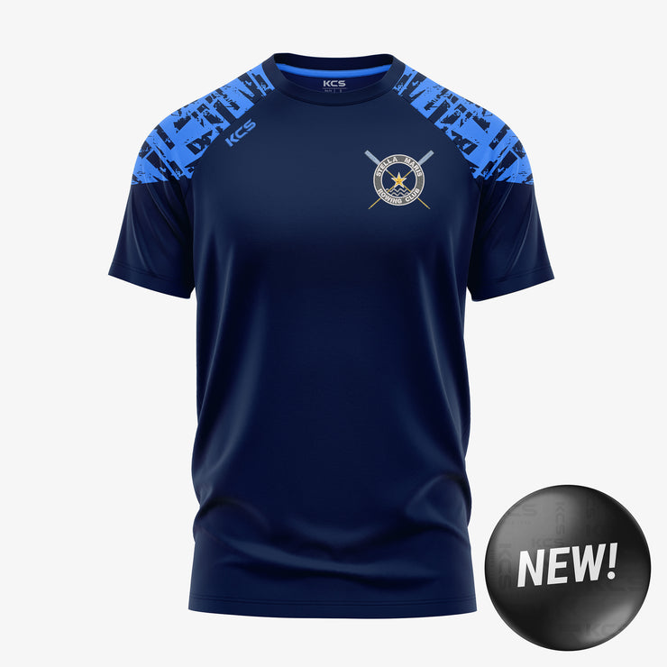 Stella Maris Rowing Club KCS Apollo Tee Navy/Sky